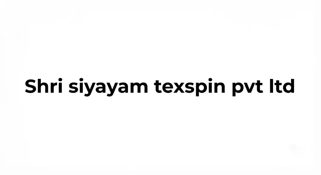 Shri siyayam texspin pvt ltd logo